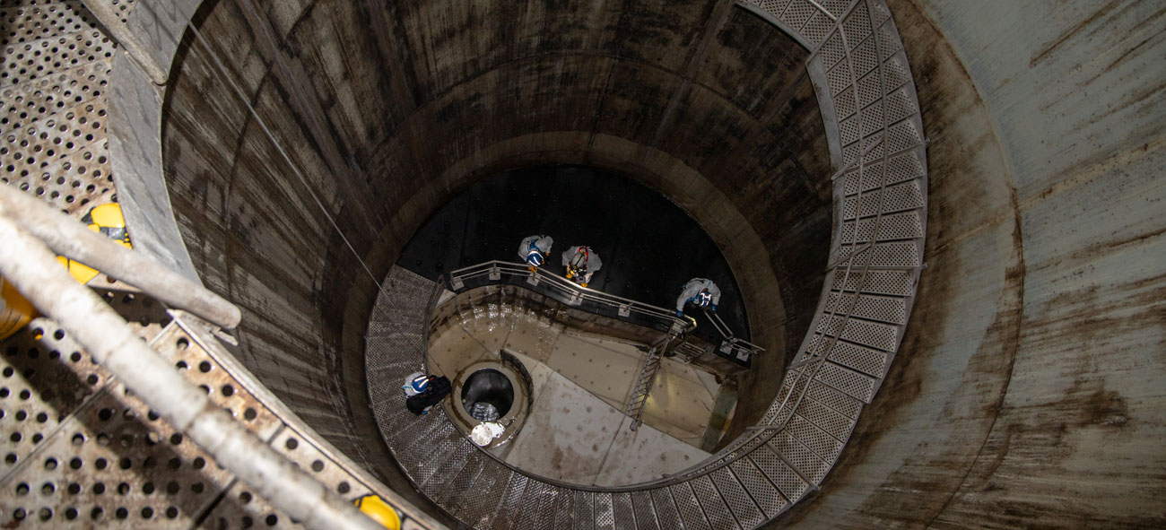 Blick in das Speichersiel am Hohenzollernring. Foto: Markus Krohn