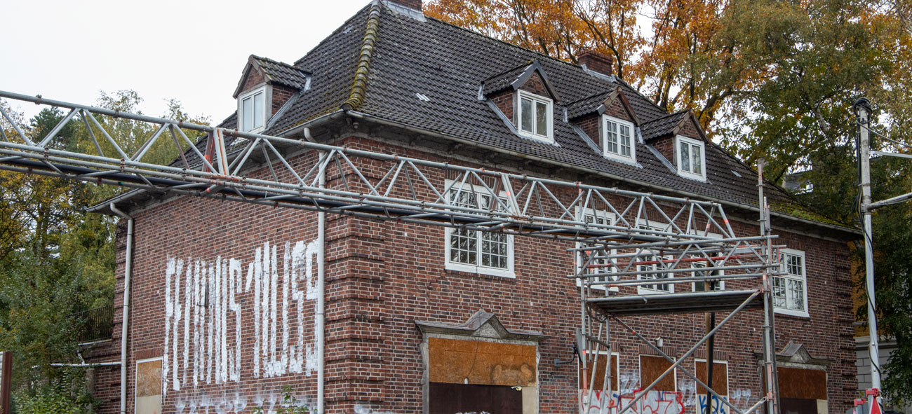 Was wird aus der roten Villa?