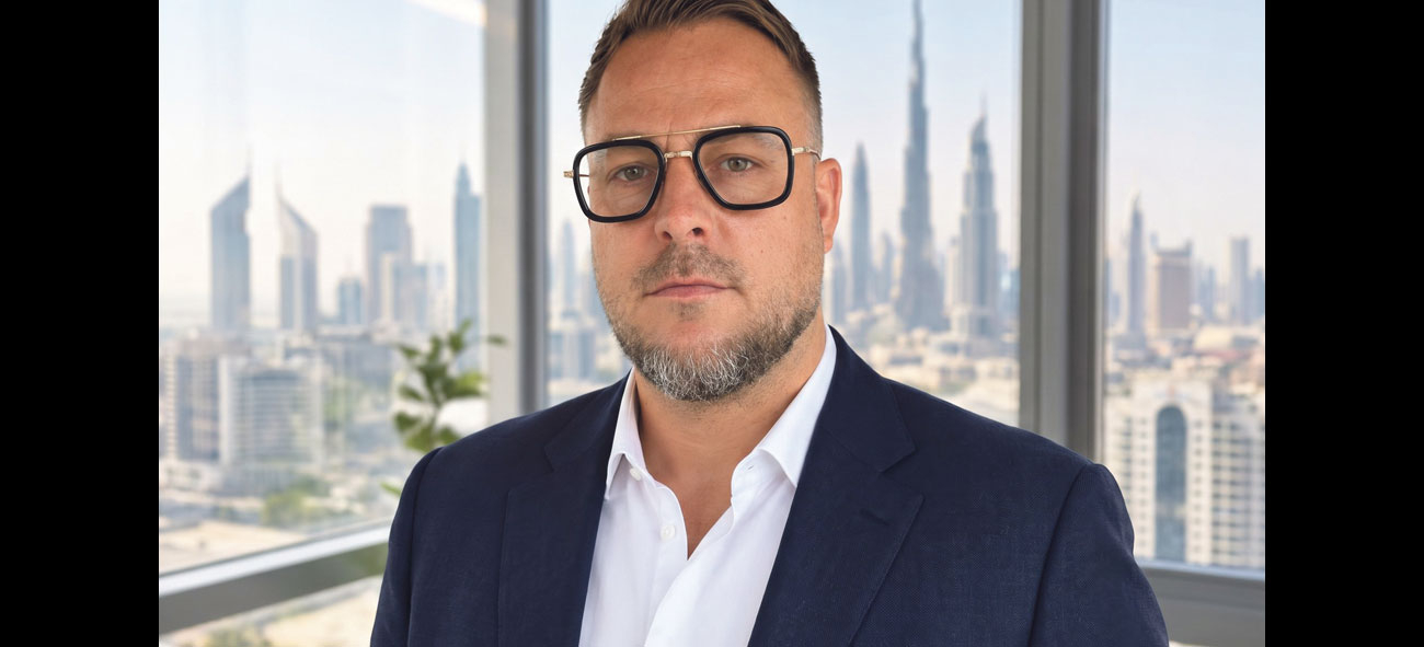 Martin Krygier, Nexus Bridge Capital, im Beratungsgespräch in Dubai