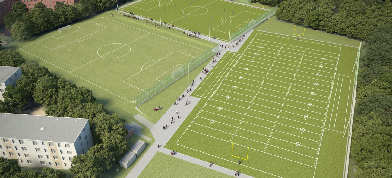 Es geht los – Spatenstich auf der Sportanlage Kroonhorst!