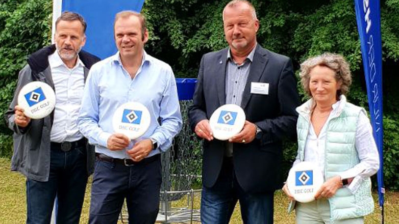 Neu im Volkspark: Disc Golf.