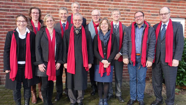 Der neu gewählte Kirchengemeinderat der Johanneskirche Rissen
