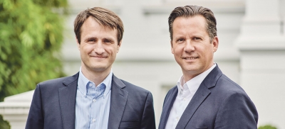 Wertfaktor-Gründer Christoph Neuhaus und Dr. Alexander Ey