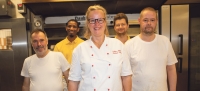 Bäckermeisterin Sabine Möller geb. Körner ist stolz auf Ihre Bäcker, deren Brote und Brötchen regelmäßig mit Gold und Silber ausgezeichnet werden.