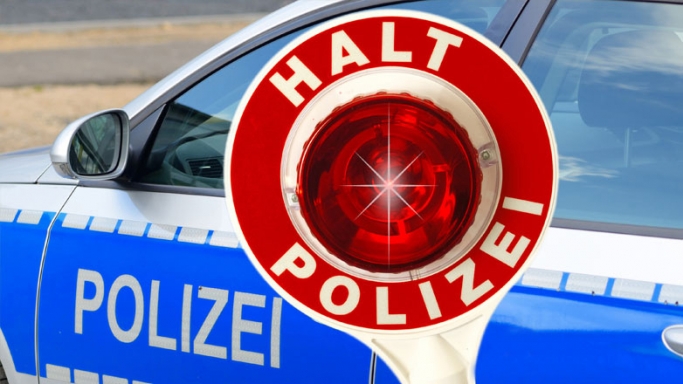 Polizeigroßkontrolle in Wedel und Rissen
