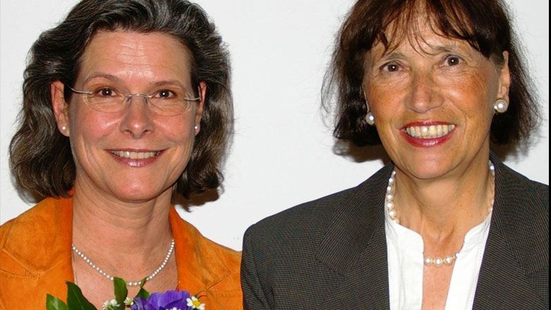 Damendoppel im Vorstand des Bürgervereins Flottbek-Othmarschen: Ann-Katrin Martiensen und Cornelia Ike